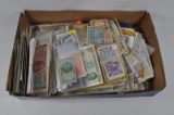 Box Full of Paper Money