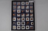 42pc Off Centered broad struck,blank coins