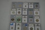 37ct 1900 Graded Asst Coins