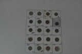 283ct Early 1900 Indian Head Nickels