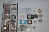 Approx 350 Coins-Quarters, Half & Morgan Dollars