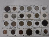 Approx 157ct Foreign & US asst 1800-1900 coins