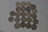 22pc 1921 Silver Dollars