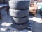 4pc Tires & Rims P265/65R18