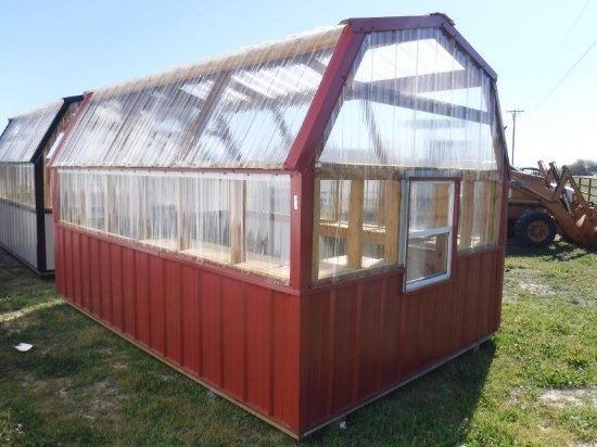 8'x12' Green House Red