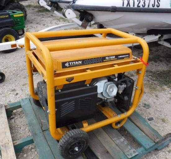 Titan Ind TG-7500 Generator