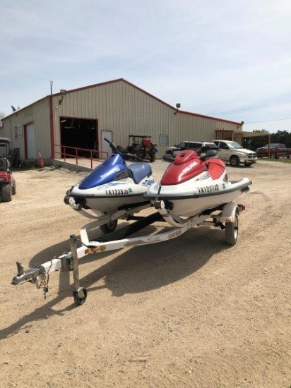 3pc 2pc-Jet Skis & Trailer