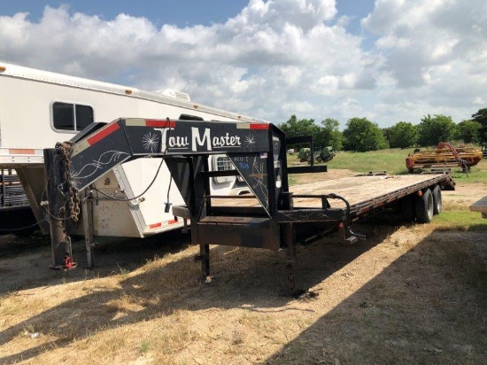 *2010 Towmaster 24' Equipment Trailer w/4' Dove