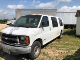 *1998 Chevy 3/4 Ton Cargo Van