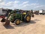 John Deere 950 w/ Loader & Backhoe Attachment