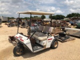 EzGo Golf Cart w/Charger, Needs Batteries