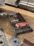 2 sets of Pallet Forks & Gooseneck Plate