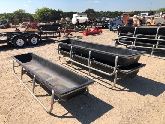 3pc Behlen Country 10' Galvanized Feed Bunk
