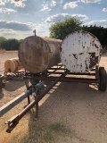 Trailer w/2 large water tanks