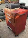 Tool Box, Craftsman Drill, Box of Cut-Off Wheels