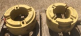 Pair of Taylor Foundry Tractor Wheel Weights