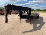 *1995 National 28' w/5' Dove Flatbed Trailer