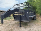 Gooseneck Stock Trailer *Bill of Sale Only*