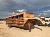 24' Dugan Cattle Trailer *bill of sale only*