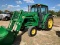 John Deere 6220 w/640 Self Levelling Loader