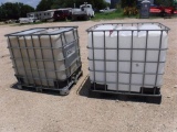 2pc 250gal Tanks