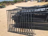 Approx. 29pc Decorative Metal Fence Panels