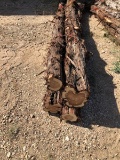 4pc 10' Cedar posts