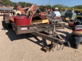 16' Flatbed Utility Trailer *bill of sale only*