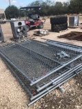 2pc 6'x10' Chainlink Gates w/Hardware