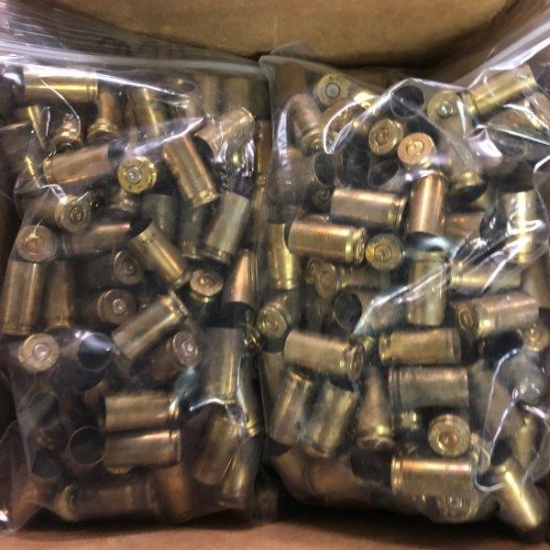 1000rds 9mm brass