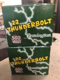 2 Boxes-500 Rounds Remington 22 Long Rifle Rounds