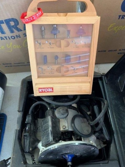 Ryobi Bits & Electric Router