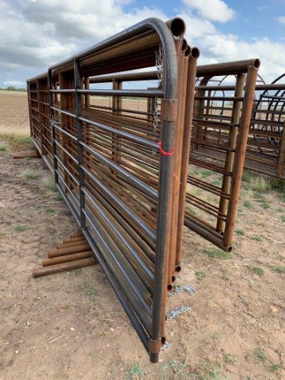 9pc Heavy Duty Freestanding Panels w/1 Gate