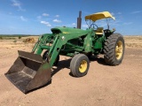 John Deere 4020 Diesel w/148 JD Loader