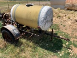 Drag Trailer w/Tank & Gas Motor Sprayer