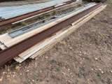 Large Pile of R Panel Sheet Metal