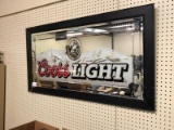 Coors Light Sign 4'x26