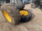 4pc Foam Filled Skid Steer Tires