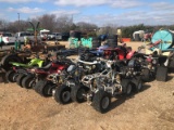 11pc Non Running Four Wheelers