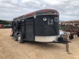 16' Bumper Pull Cattle Trailer*no title*