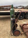 Oxy/Acetylene Tanks & Stand