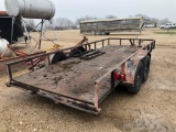 16' Bumper Pull Utility Trailer