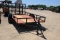 *2020 77'x12' Single Axle Bumper Pull UTV Trailer