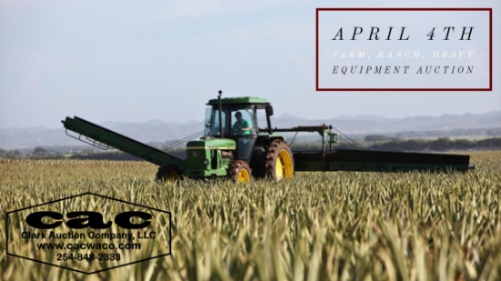 Farm/Ranch/Heavy Equipment Auction