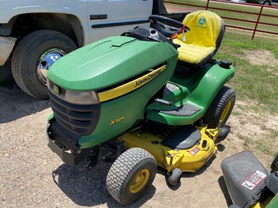 John Deere X324 4-Wheel Steering Mower