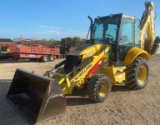 New Holland B95B Cab & Air Backhoe