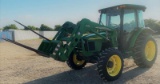 John Deere 5420 w/JD 542 Loader w/Bucket & Spike