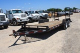 *2005 Bri-Mar 18' Trailer w/ stand up ramps