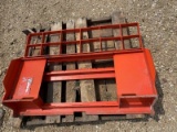 Quick Attach Pallet Fork Back Plate