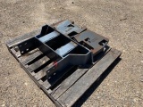 Pallet of Kubota Weights & Weight Rack